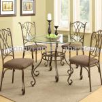Modern dining table and chair T8084DTCSTA1