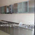 modern metal/wood/plastic commercial/industrial/canteen/hotel kitchen cabinets/cupboard s7834