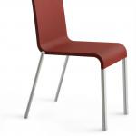 Modern plastic chairs with steel legs GF-3166