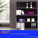 modern stainless steel bookcase with wood KT-B1A