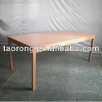 Modern style wooden hotel dining table for hotel furnitrue TA-074 TA-074