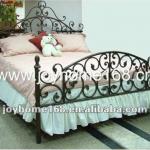 New arrival---antique queen size wrought iron bed JHB-518