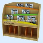 New Arrival Wooden Bookrack for Children, Kids Bookcase