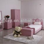 new design beautiful and cute bedroom furniture sets for girl CGS001