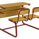 New Style Double Desk &amp; Chair SQ-S805