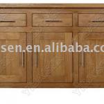 Oak 3 Door 3 Drawer Sideboard YBS-O-7007 YBS-O-7007