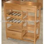OAK dining trolley OAK TROLLEY