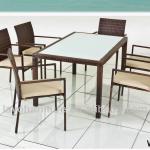 outdoor furniture rattan chair outdoor rattan chair and table W12042