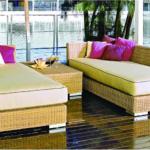 Outdoor/indoor rattan furniture- sofa bed-day bed 2012 VSH-PF197B-198B