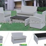 outdoor steel white rattan furniture X046