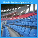 outdoor used anti-fire colorful stadium seat LX-391 colorful stadium seat