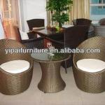 Oval PE rattan Wicker Aluminium Living Room Furniture Sofas(YPS029) YPS029