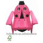 Painted mini wooden baby chair seats HYZSD-PC04