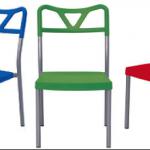 Plastic Designer Stackable Chair YX56DC