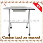 portable white manicure table nail table for sales B-510-6