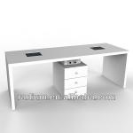 Professional Double Manicure table for nail art,Nail salon furniture WB-2905