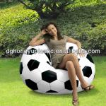 pvc inflatable soccer air sofa football chair 2101