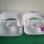 pvc transparent inflatable chair for kids