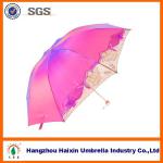 Rain and sun umbrella with Chinese embroidery 583