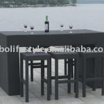 rattan bar furniture/bar/wicker bar set 5001