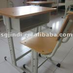 seat adjustable single school desk JD-F-02014