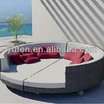 SGS-TESTED rattan/wicker cheap sofa bed YF4042