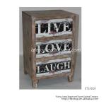 shabby chic vintage wooden cabinet ST13010