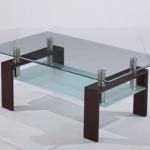 Simple design wood legs coffee tables A-016