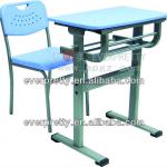 Single students desk and chair,School Furniture for children study SF-39F