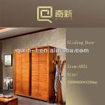 sliding door wooden wardrobes Qixin