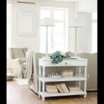 Solid wood side table with france standard JTFT114