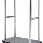 Stainless Steel Birdcage Styling Cart (Hairline Finish) LD-BCT-413/SS