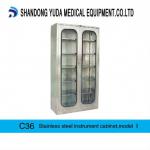 Stainless steel hospital instrument cabinet C36