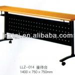 Steel and wooden reception desk LL-014
