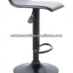 Stock lot bar stool PVC seat chromed gas lift and base 656-S-1