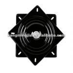 swivel plate /metal chair swivel /turn plate with black KMJ-4402