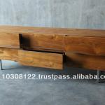 Teak Slab Sideboard 02185