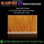 UV melamine wood grain paper laminated particle board AJ-99701