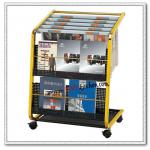 VNTC503 Black Gold Newspaper Rack VNTC503