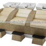 white elegant shampoo bowl chairs HGT-C986-3 HGT-C986-3