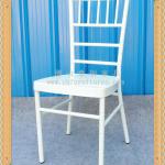 White steel stacking chiavari wedding chair YC-A22-02 YC-A22-02