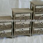 wood cabinet with drawers YG203043