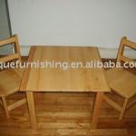 wood nursery kid table and chairs furniture kc-001UCF0082