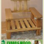 wood sofa furniture oak sofa L1001