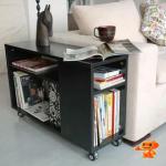 wooden rack end table particle board PB furniture modern furniture XJ-66