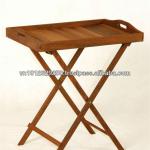 Wooden Tray with Foldable Legs TLTT-001