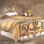wrought iron bed